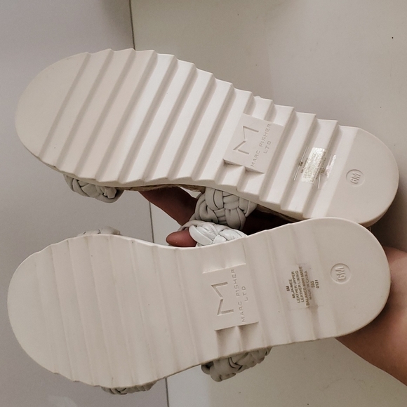 Marc Fisher LTD Marc Fisher Jaimee Espadrille Slide Sandal Size 6M - Picture 6 of 7